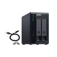 QNAP TR-002 2 YUVA DAS DEPOLAMA CİHAZI(USB BAĞLANTI)