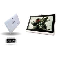 QUADRO Tablet Beyaz Soft Touch 6 A33 Quad Core 1GB 8GB 7 Cam Tablet PC