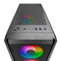 RAMPAGE 600W 80+ BRONZE DEEPFORCE GAMING MID-TOWER PC KASASI