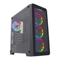 RAMPAGE 600W 80+ BRONZE ESPECTRO GAMING MID-TOWER PC KASASI