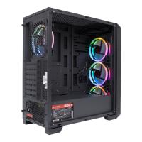 RAMPAGE 600W 80+ BRONZE ESPECTRO GAMING MID-TOWER PC KASASI