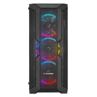 RAMPAGE 600W 80+ BRONZE REACTION 4-FANLI GAMING MID-TOWER PC KASASI