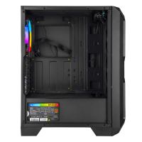 RAMPAGE 600W 80+ BRONZE REACTION 4-FANLI GAMING MID-TOWER PC KASASI