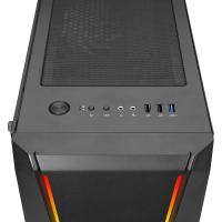 RAMPAGE 600W 80+ BRONZE X-FORCE 3-RGB FANLI GAMING MID-TOWER PC KASASI