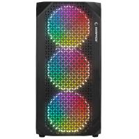 RAMPAGE 600W 80+ BRONZE ZUKO 4-RGB FANLI GAMING MID-TOWER PC KASASI