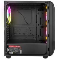 RAMPAGE 600W 80+ BRONZE ZUKO 4-RGB FANLI GAMING MID-TOWER PC KASASI