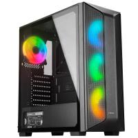 RAMPAGE 600W 80+ BRONZE SAILOR 4-FANLI GAMING MID-TOWER PC KASASI