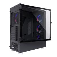 RAMPAGE 650W 80+ BRONZE X-HORSE 4-FANLI GAMING MID-TOWER PC KASASI