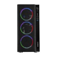 RAMPAGE 650W 80+ CARISMA MESH GAMING MID-TOWER PC KASASI