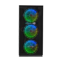 RAMPAGE 700W 80+ BRONZE HECTORA GLASS 4-ARGB FANLI GAMING MID-TOWER PC KASASI