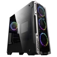 RAMPAGE AZOR Tempered Glass 80+Bronze 600W RGB GAMING KASA