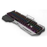 RAMPAGE KB-R89 EAGLE USB Q Trk Led Aydınlatmalı Mekanik Mavi Switch Bilek Destek Pad'li Siyah/Gri Gaming Klavye