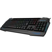 RAMPAGE KB-R63 STAGE USB Q Trk RGB Led Aydınlatmalı Sese Duyarlı Işıklı USB + Ses Mik Çıkışlı Siyah Gaming Klavye