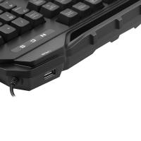 RAMPAGE KB-R63 STAGE USB Q Trk RGB Led Aydınlatmalı Sese Duyarlı Işıklı USB + Ses Mik Çıkışlı Siyah Gaming Klavye