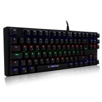 RAMPAGE KB-R17 Raptor USB Q Trk Led Aydınlatmalı Mavi Switch Alüminyum Gövde Siyah Gaming Klavye