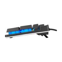 RAMPAGE KB-R88 GAMEZONE USB Q Trk RGB Led Aydınlatmalı Mekanik Hisli Alüminyum Gövde Bilek Destek Pad'li Siyah Gaming Kl