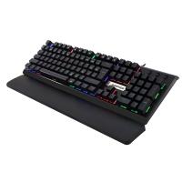 RAMPAGE MECONY R8 Semi USB Q Eng RGB Led Aydınlatmalı Mekanik Mavi Switch Siyah Gaming Klavye