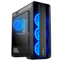 RAMPAGE mid Tower Powersiz Gaming Prestige ATX PC Kasası Pencereli Siyah