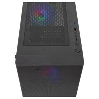 RAMPAGE PRIVATE RAINBOW TEMPERED CAM GAMING 2X14CM+1X12CM MATX (PSU YOK)