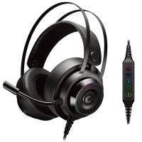 RAMPAGE RG-X19 ULTIMATE 7.1 Surround USB RGB Led Aydınlatma Siyah Gaming Mikrofonlu Kulaklık