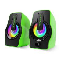 RAMPAGE RMS-G7 Falsetto 1+1 USB Yeşil 6w Hoparlör RGB Ledli