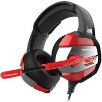 RAMPAGE RM-K5 NOBLE 7.1 Surround USB Led Aydınlatma Siyah/Kırmızı Gaming Mikrofonlu Kulaklık