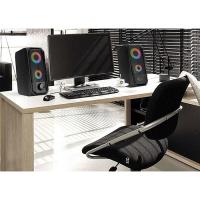 RAMPAGE RMS-X9 1+1 USB Siyah 6w Hoparlör RGB Ledli