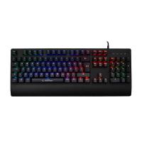 RAMPAGE RMK-GX9 PULSAR USB Q Trk RGB Led Aydınlatmalı Mekanik Kırmızı Switch Siyah Gaming Klavye