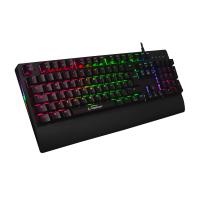 RAMPAGE RMK-GX9 PULSAR USB Q Trk RGB Led Aydınlatmalı Mekanik Kırmızı Switch Siyah Gaming Klavye