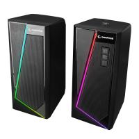 RAMPAGE RMS-X8 MAJESTY Bluetooth & FM'Li RGB Işıklı Multimedia Gaming Oyuncu 2.0 Speaker