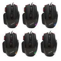 RAMPAGE SMX-R17 X-RAPIER USB Led Aydınlatmalı 7200dpi Ayarlanabilen Ağırlık Gaming Optic Siyah Mouse