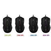 RAMPAGE SMX-R5 USB Led Aydınlatmalı 4000dpi Gaming Optic Siyah Mouse