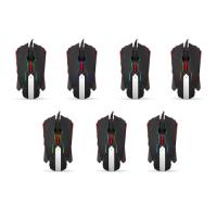 RAMPAGE SMX-R8 Gaming Mouse. 7 COLOR, MACRO, 4000DPI, USB