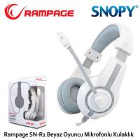 Rampage SN-R1 Gaming Mikrofonlu Kulaklık Siyah/Beyaz
