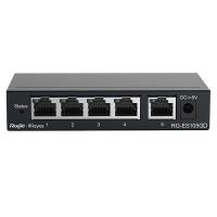 RUIJIE 5port REYEE RG-ES105GD GIGABIT Yönetilebilir Switch Masaüstü Çelik Kasa