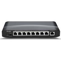 RUIJIE 8port 54w FULL PoE RG-ES109G-LP-L GIGABIT 1X-UPLINK Yönetilemez Switch