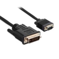 S-LINK 1.5metre SL-DVI11 DVI (24+5) & Vga Görüntü Kablosu Siyah