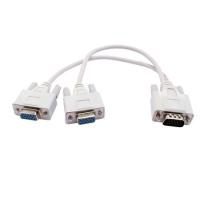 S-LINK 30cm SL-VGA152 15pin erkek VGA 15pin dişi 2x VGA Görüntü Kablosu