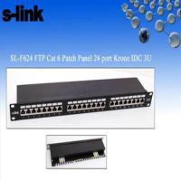 S-LINK SL-F624 24 PORT UTP CAT6 PATCH PANEL