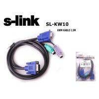 S-LINK SL-KW10 KWM ( 1.5 Metre ) VGA Görüntü Kablosu