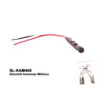 S-LINK SL-KAM400 Ses Devresi Mini Mikrofon (Güvenlik Kameraları için) 3 Jaklı