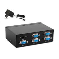 S-LINK SL-5504 4 Port 500Mhz Monitör Çoklayıcı Switch