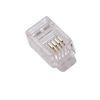 S-LINK SL-6P2C 100 Adet RJ11 Konnektör