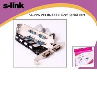 S-LINK SL-PP6 PCI 6 Port Seri (RS-232) Çevirici Kart