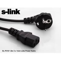S-LINK SL-P318 3X1MM (1.8 Metre) Kasa Power Kablo Lüks