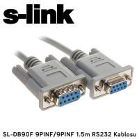 S-LINK SL-DB90F 9PINF/9PINF (1.5 Metre) RS232 Kablosu