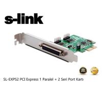 S-LINK SL-EXPS2 PCIe 2port Serial & 1port Paralel Çevirici Kart