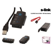 S-LINK SL-SATA35 Usb 2.0 SATA + IDE Data Kablosu