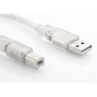 S-Link SL-U2014 USB 2.0 1.5Mt Şeffaf Yazıcı Kablo