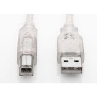S-Link SL-U2014 USB 2.0 1.5Mt Şeffaf Yazıcı Kablo